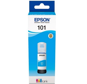 Cartus cerneala Epson 101 ECOTANK, cyan, capacitate 70ml, pentru L6170, L4160, L4150, L6190